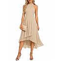 Ever-Pretty Women39s Halter Chiffon Midi Cocktail Wedding