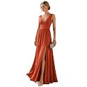 Ever-Pretty Women's V Neck Sleeveless Formal Dress Wedding Guest Dresses
