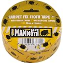 Everbuild Mammoth Capet Fix Cloth Tape, Clear, 50 mm x 25 m