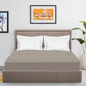 everdecor king size fitted terry cotton breathable stretchable waterproof mattress cover