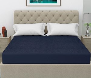 everdecor king size fitted terry cotton breathable stretchable waterproof mattress cover