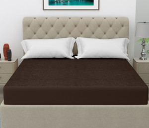 everdecor queen size fitted terry cotton stretchable waterproof mattress cover