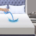 EVERDECOR Single Size Fitted Terry Cotton Breathable, Stretchable, Waterproof Mattress Cover