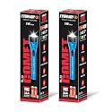 EVEREADY DL46 Comet, 1W Emergency Torch, Durable ABS Body, Bright White LED Torch, Powered by 3xAA Eveready Batteries, Pack of 2