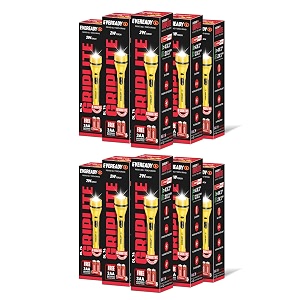 eveready dl74 - griplite trendy plastic torches pack of 10