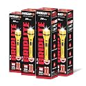 Eveready DL74 - Griplite Trendy Plastic Torches, Pack of 4