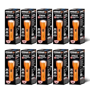 eveready streak dl22 rechargeable 1w emergency led torch