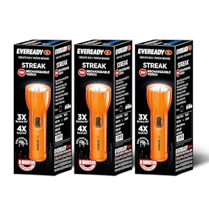 eveready streak dl22 rechargeable 1w emergency led torch