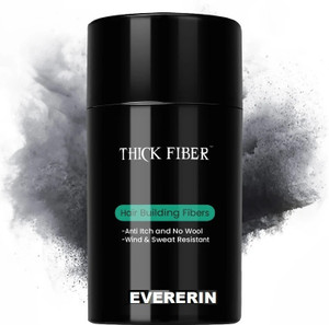 evererin hair building fiber black long lasting results hair building fiber black strong hold hair volumizer powder 25 g