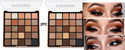 EVERERIN Professional 25 Color Eyeshadow Palette with Matte, Shimmer & Glitter Shades 44 g
