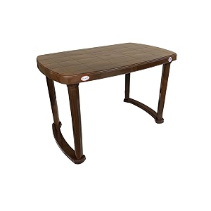 outdoor plastic dining table for homegarden use multicolor