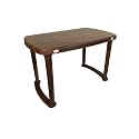 Outdoor Plastic Dining Table for Home/Garden Use (Multicolor)