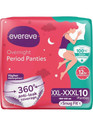 EverEve Disposible Period Panties XXL-XXXL 10 Count Leaks, protection for women & Girls Pantyliner