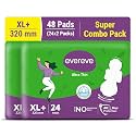 Evereve Ultra-Thin Sanitary Pads for Women XL