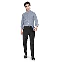 EVERGLADE Mens Casual Shirt Textured Poly