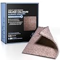 EVERLIT AG Silver Calcium Alginate Wound Dressing | Absorbent Non-Stick Sterile Dressing Pad | Gentle Hemostatic Gauze with Natural Gelling Fiber for Wound Care (4" x 4" | Pack of 20)