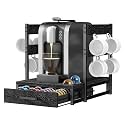 Evermagin Coffee Pod Holder Compatible with Nespresso,Fit 28 Large/56 Small
