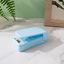 Mini Sealing Machine for Food Storage Vacuum Bag Mini Sealer | Portable Mini Sealer | Plastic Bag Sealer | Snack Bags Sealer | Package Home Closer Storage Tool (Light Blue)