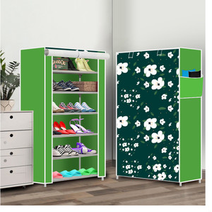 everstep shoe rack plastic shoe stand 19green 6 shelves diydo-it-yourself