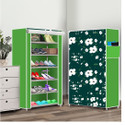 Everstep shoe rack Plastic Shoe Stand (19|Green, 6 Shelves, DIY(Do-It-Yourself))