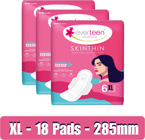 everteen Skin Thin XL 18 Sanitary Napkins
