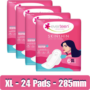 everteen Skin Thin XL 24 Sanitary Napkins