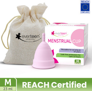everteen medium reusable menstrual cup pack of 1