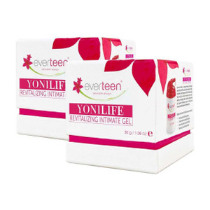 everteen yonilife revitalizing intimate gel for women - 2 packs 30g each lubricant
