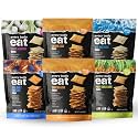 Every Body Eat Snack Cracker Thins, Vegan, Gluten Free, Seed Oil Free, and Dairy Free (4 Ounce (Pack of 6), Variety Pack)