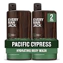 Every Man Jack Hydrating Body Wash for Men, Pacific Cypress, 2pk