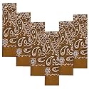 Every-ville Cotton Bandana Handkerchief for Men &amp; Women, 6 Pack