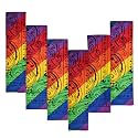 Every-ville Cotton Bandana Handkerchief for Men &amp; Women, 6 Pack