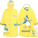 Disney Donald Duck Hooded Raincoat Rain Jacket Poncho Outwear for Boys Toddlers Kids Children PU - L Size