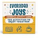 Everyday Joys Activity Cards | Dementia Activities for Seniors | Alzheimer’s & Dementia Activity Cards | Dementia Must Haves | Great for Families and Dementia Caregivers