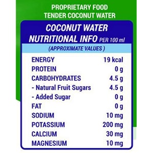 everyouth 100 tender coconut water pack of 24 200 ml each