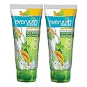 Everyuth Naturals Anti Acne Anti Marks Tulsi Turmeric Face Wash | Tulsi & Turmeric | Reduces Pimples, Acne Marks & Blemishes | 100% Soap-Free | Paraben-Free | 150g Tube (Pack of 2)
