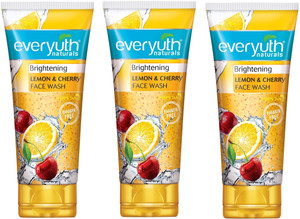 Everyuth Naturals Brightening Lemon Cherry 3x150ml