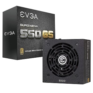 evga supernova 550 gs 80 gold 550w fully modular evga eco mode 5 year warranty includes free power on self tester power supply 220-gs-0550-v1