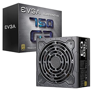 evga supernova 750 g3 80 plus gold 750w fully modular eco mode with new hdb fan power supply 220-g3-0750-x1