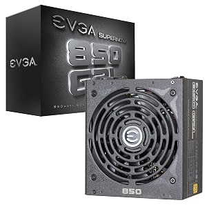 evga supernova 850 g2l 80 plus gold 850w fully modular eco mode 10 year warranty includes power on self tester white led power supply 220-gl-0850-x1