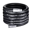 EVIL ENERGY 1" Fuel Transfer Hose 20FT Farm Fuel Hose for Diesel Gasoline