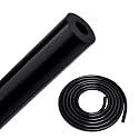 EVIL ENERGY 1/4 Silicone Vacuum Tubing Hose Line 5FT 130PSI Max Pressure Black (6mm ID)