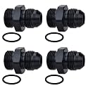 EVIL ENERGY 10AN Flare to AN10 ORB Male O-Ring 4PCS Fitting Adapter