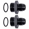EVIL ENERGY 10AN Flare to AN12 ORB Male O-Ring 2PCS Fitting Adapter