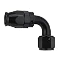 EVIL ENERGY 10AN PTFE Hose End Fitting 90 Degree Black for PTFE Hose Only
