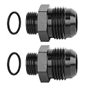 EVIL ENERGY 12AN Flare to AN8 ORB Male O-Ring 2PCS Fitting Adapter