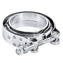 EVIL ENERGY 2.25 Inch V Band Clamp with Flange Male Female Stainless Steel