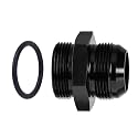 EVIL ENERGY 20AN Flare to 20AN ORB Male Fuel Rail Adapter Fitting Black