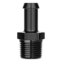 EVIL ENERGY 3/8" NPT Male to 5/8" Barb Fitting Adapter Straight Aluminum Black