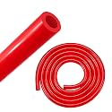 EVIL ENERGY 3/8 Silicone Vacuum Tubing Hose Line 5FT 130PSI Max Pressure Red (10mm ID)
